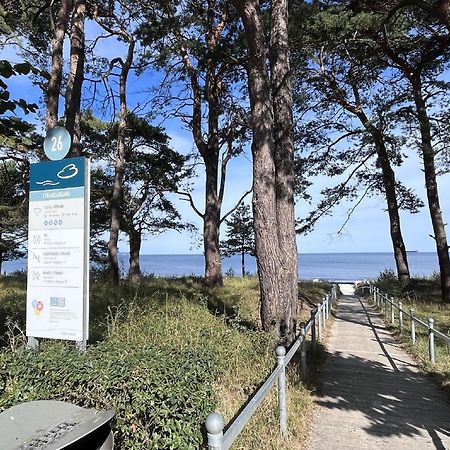 Ferienwohnung Strandlust In Der Villa Seeadler Binz Exterior foto