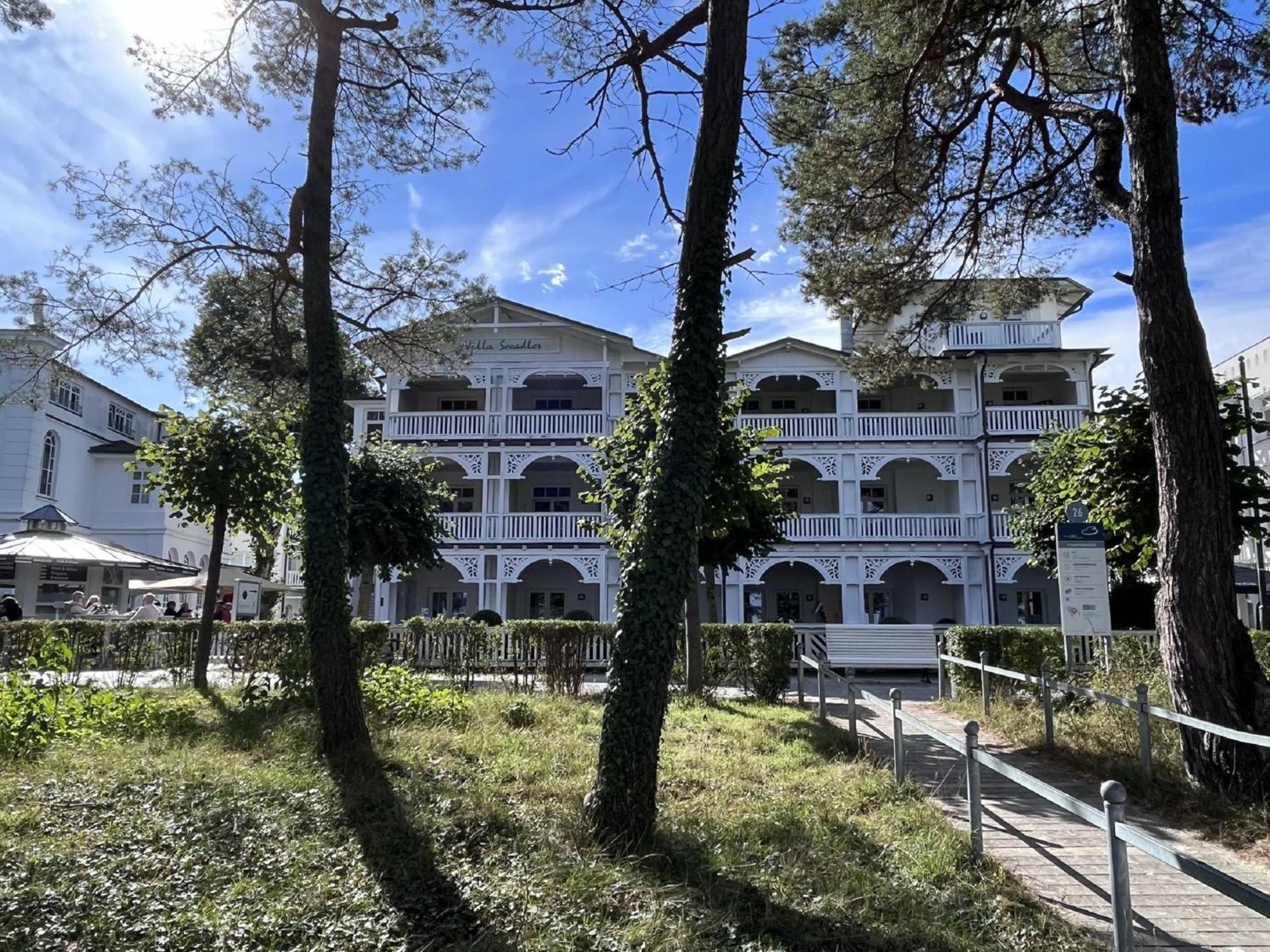 Ferienwohnung Strandlust In Der Villa Seeadler Binz Exterior foto