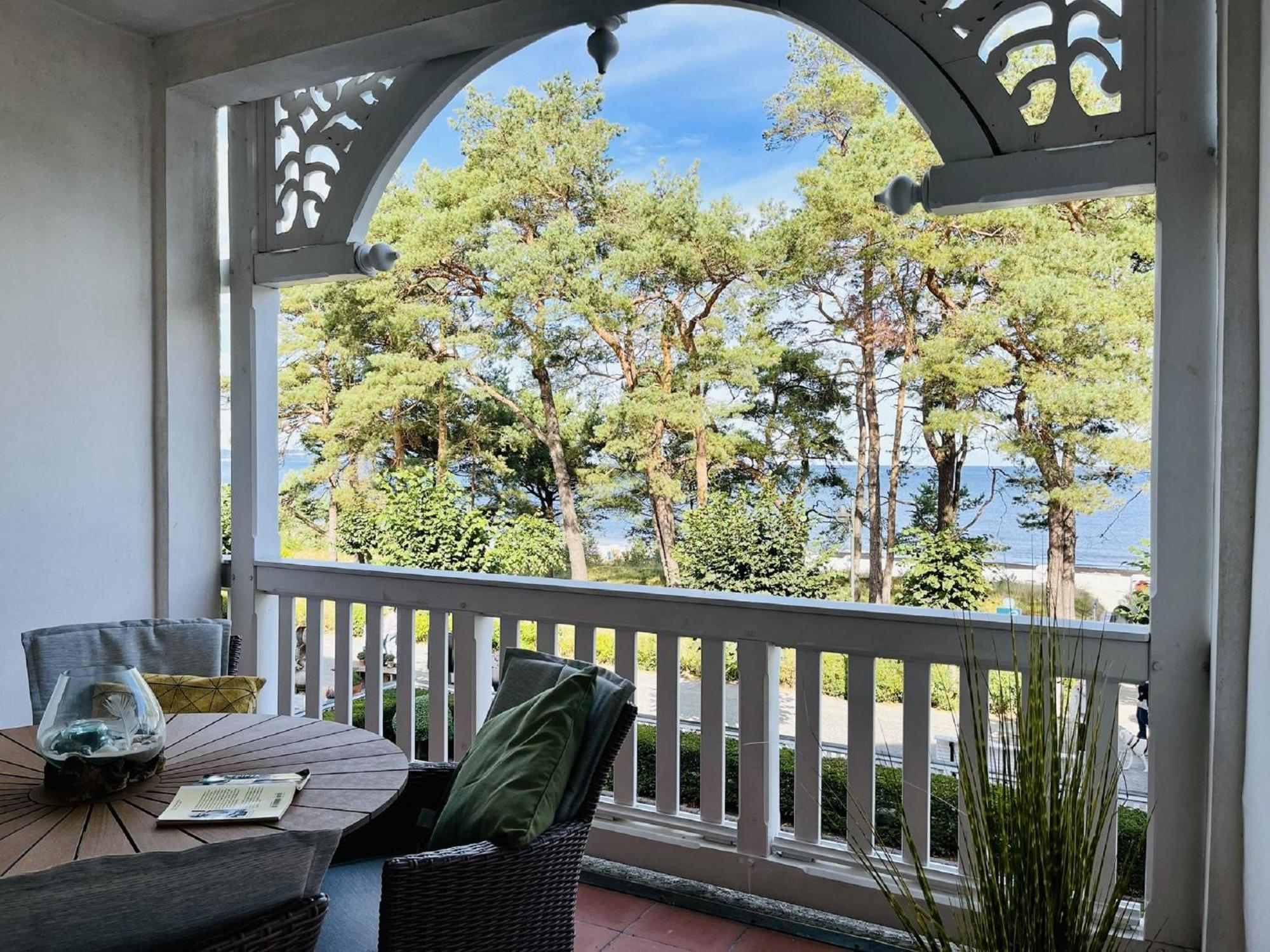 Ferienwohnung Strandlust In Der Villa Seeadler Binz Exterior foto